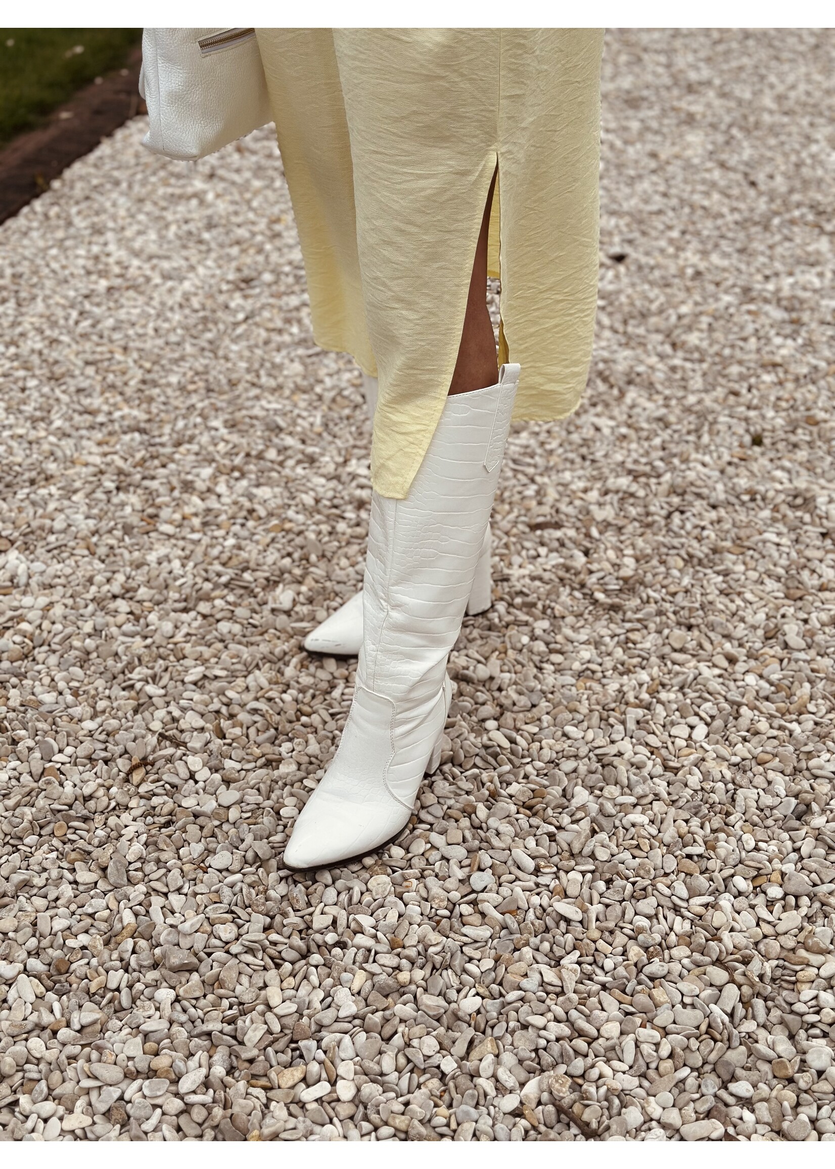 Rieneke long blouse dress yellow