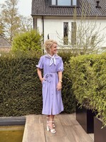 Rieneke long blouse dress purple