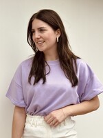 Oriana T-shirt purple One Size