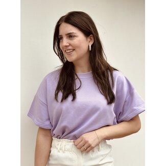 Oriana T-shirt purple One Size