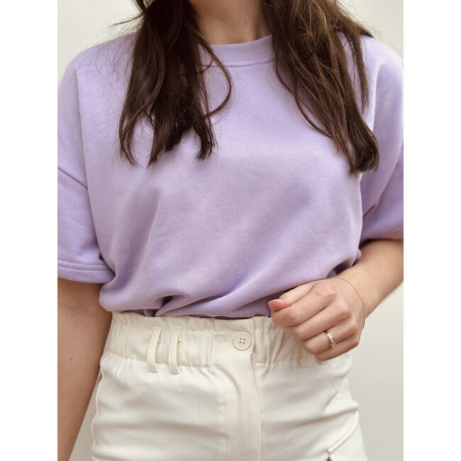 Oriana T-shirt purple One Size
