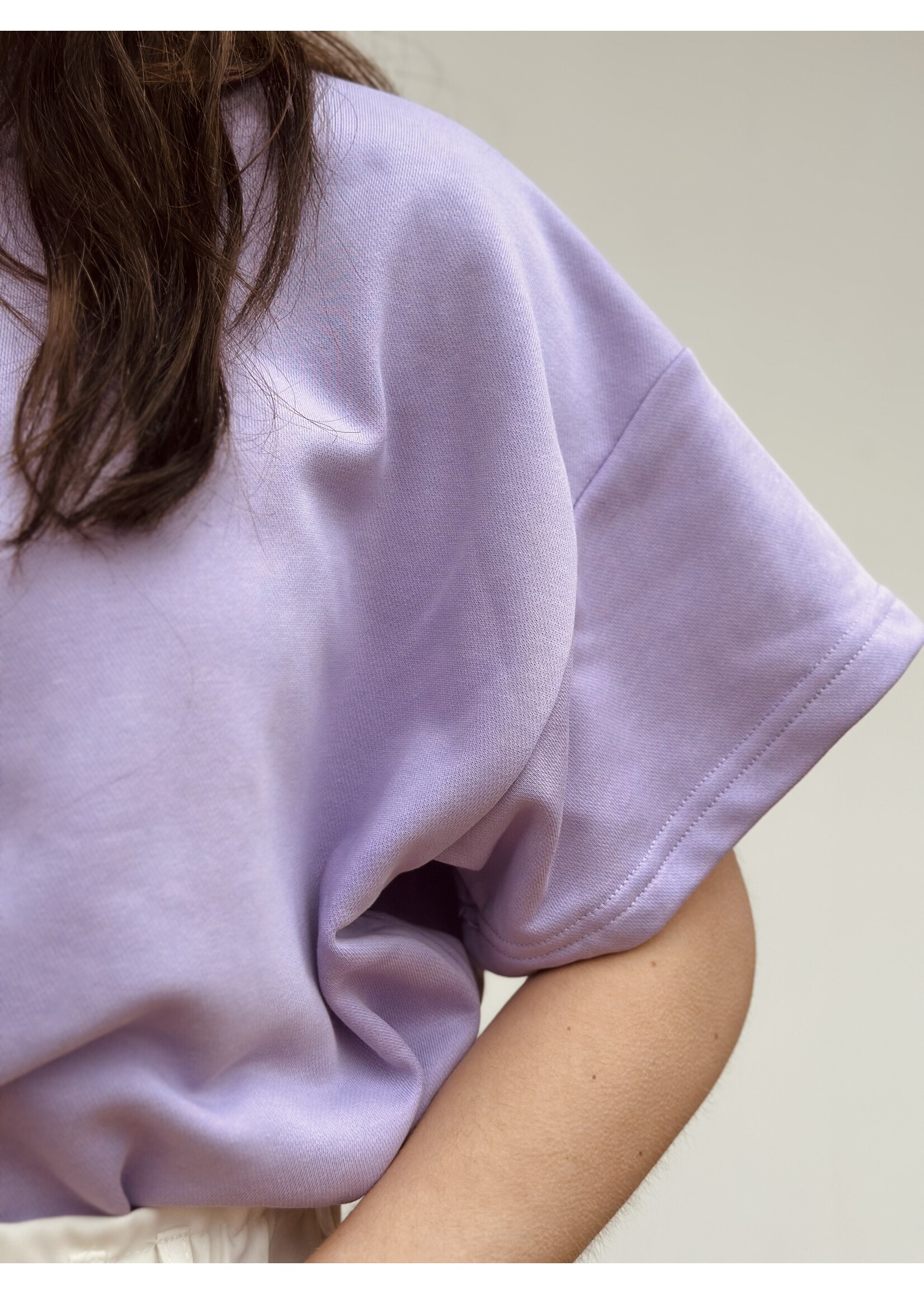 Oriana T-shirt purple One Size