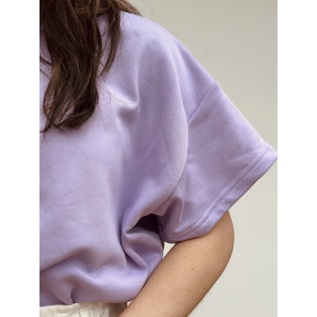 Oriana T-shirt purple One Size