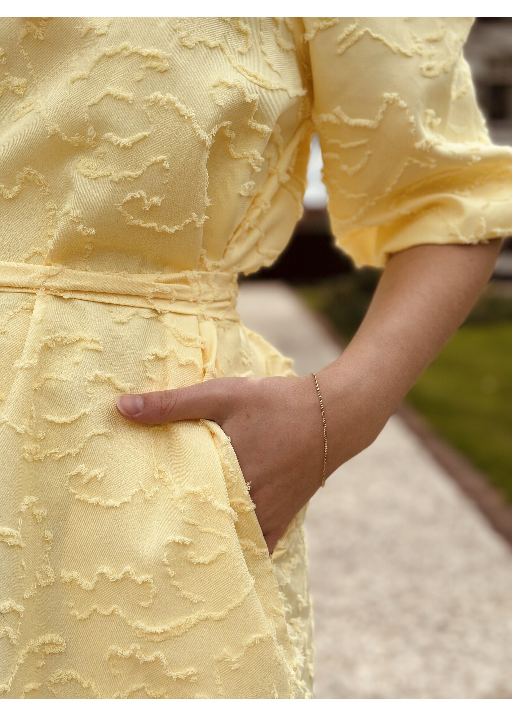 Yuliane dress yellow