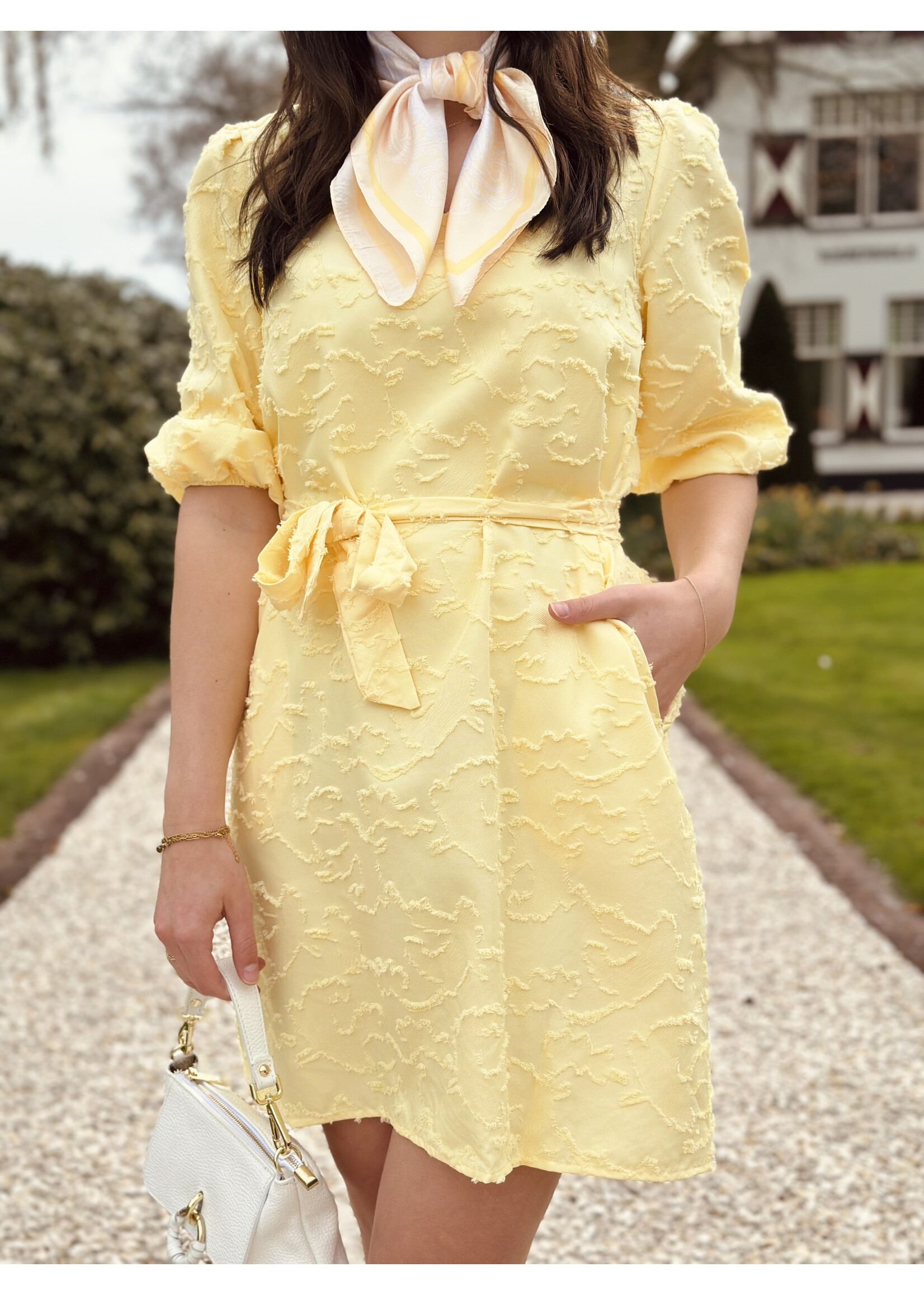 Yuliane dress yellow