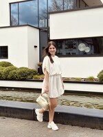 Manina dress beige One Size