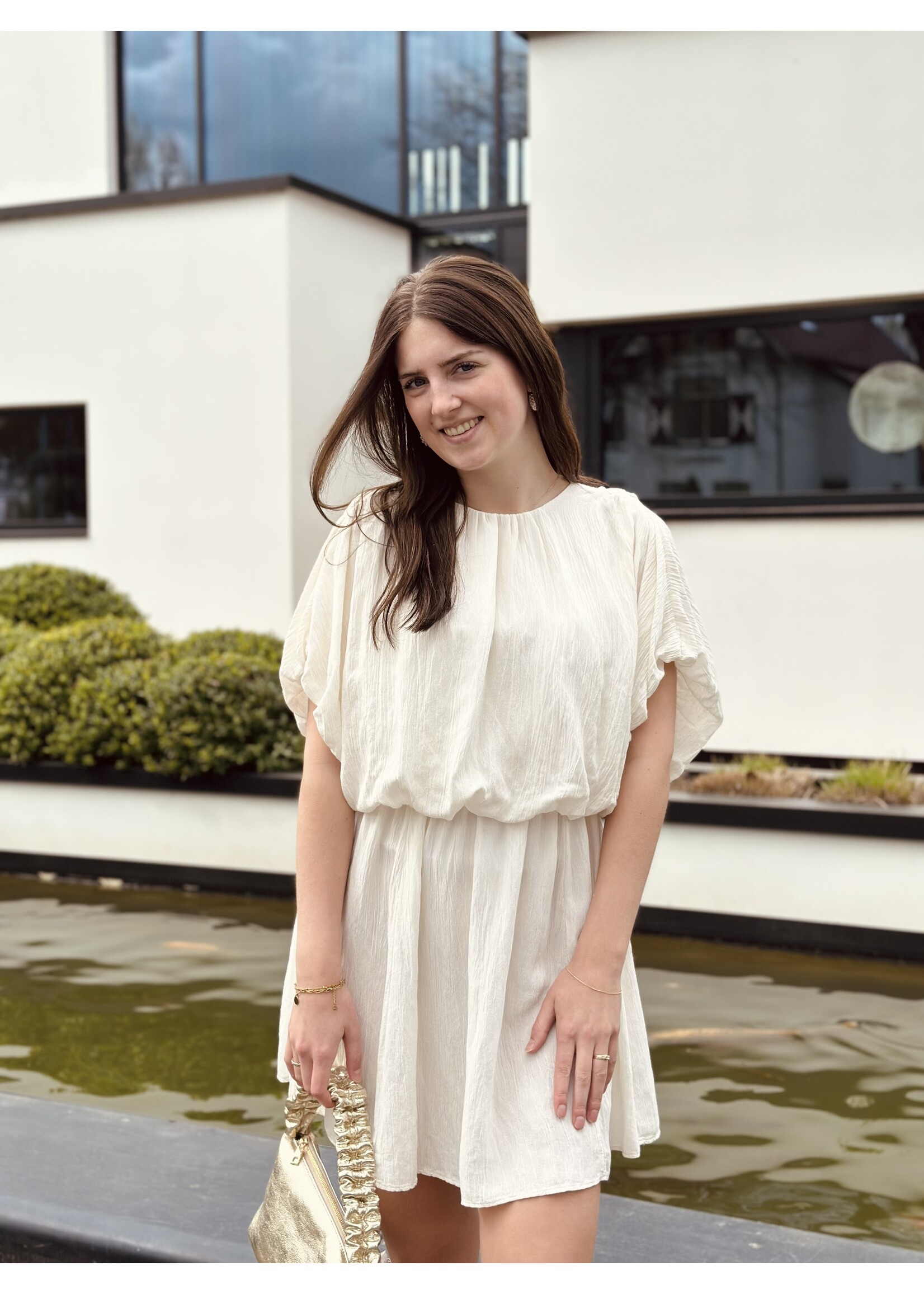 Manina dress beige One Size