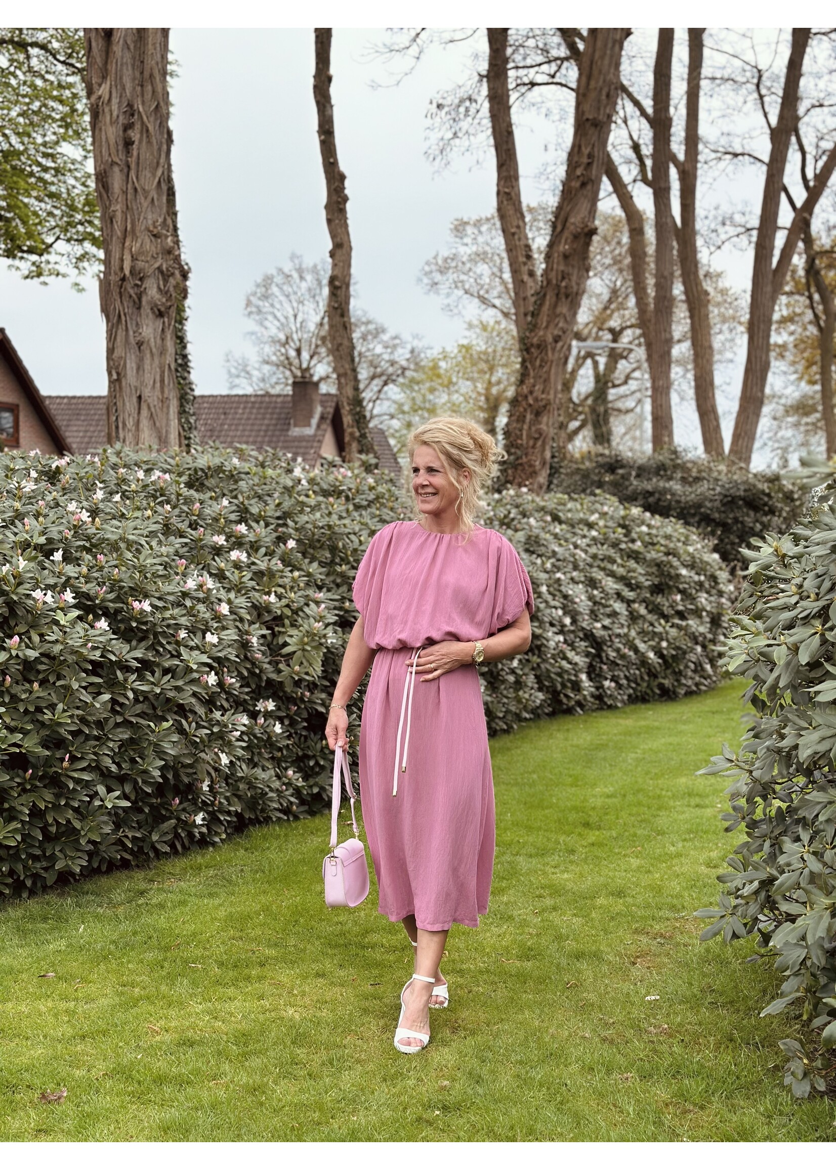 Manina long dress pink One Size