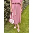 Manina long dress pink One Size