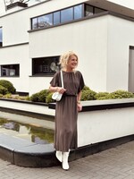 Manina long dress brown One Size