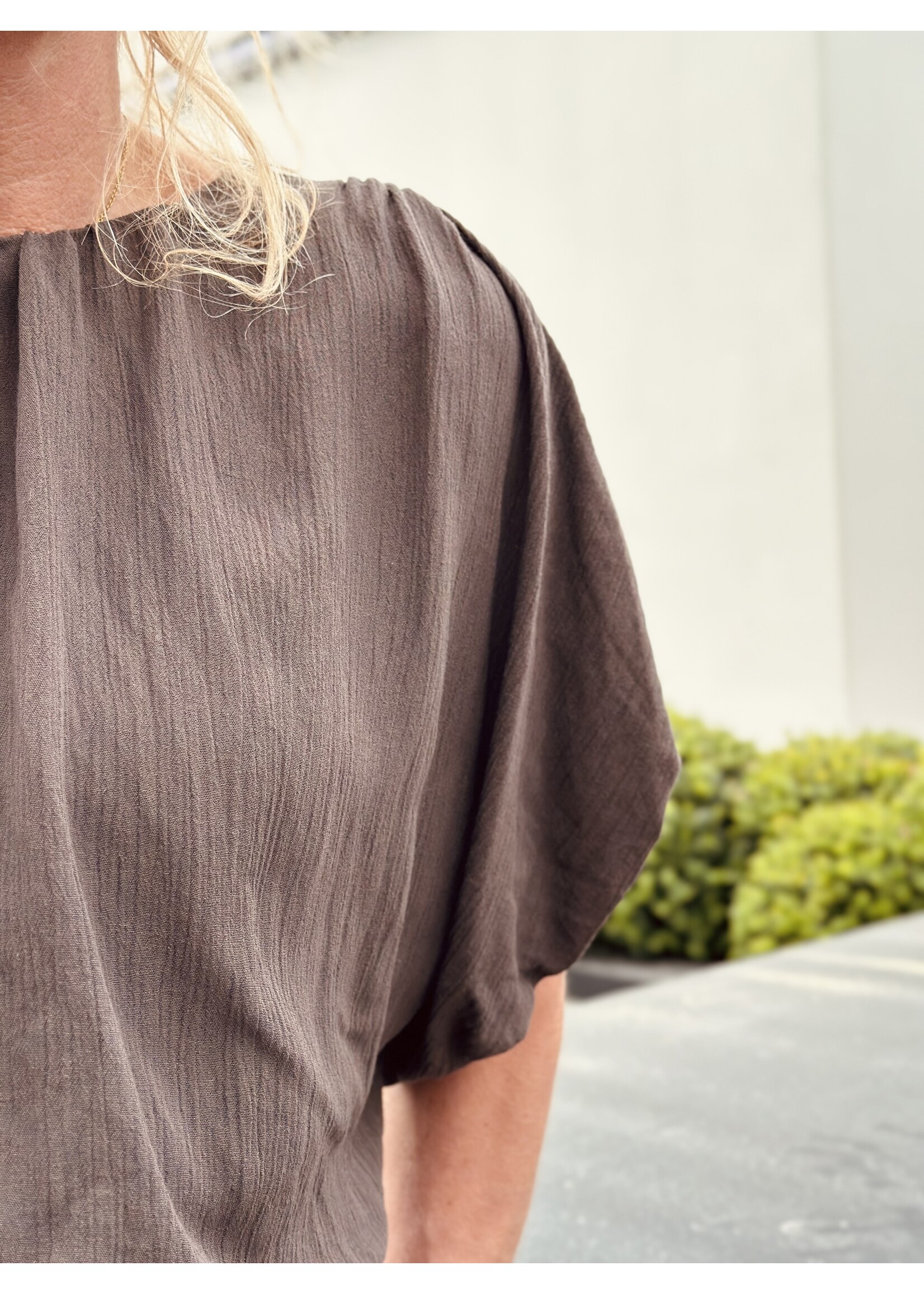 Manina long dress brown One Size