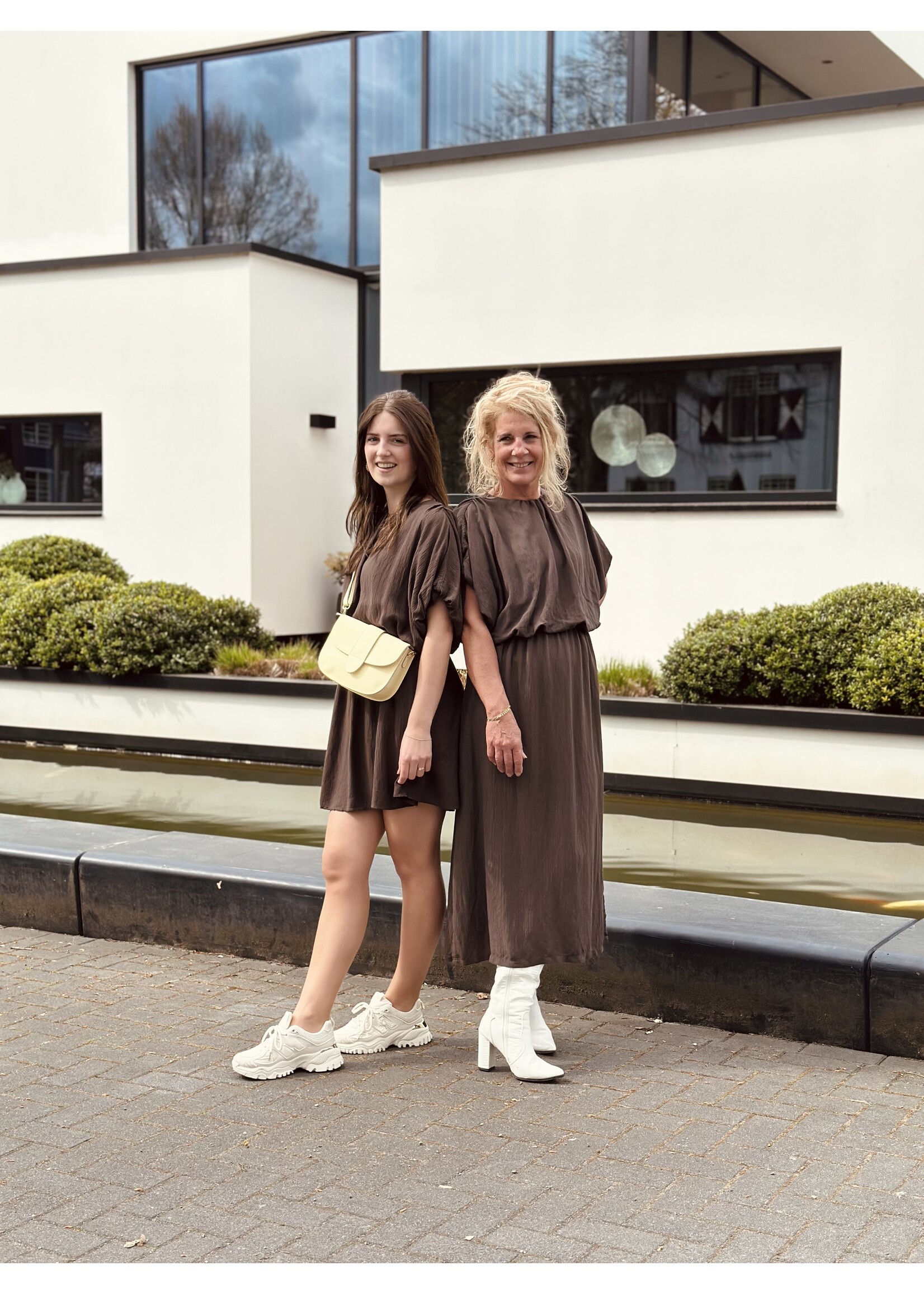 Manina long dress brown One Size