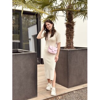 Linde bodycon dress beige