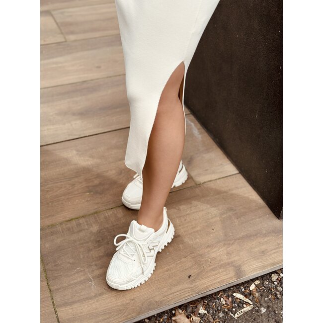 Linde bodycon dress beige