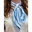 Bibi shawl blue/white print One Size