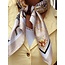 Bibi shawl offwhite/black print One Size