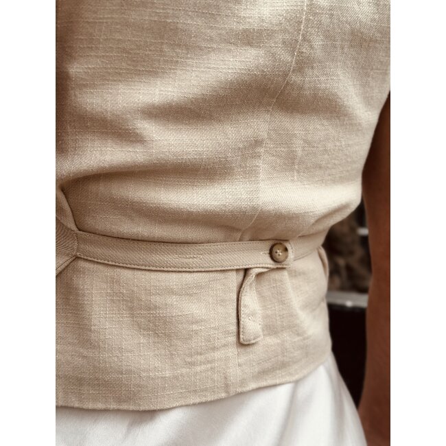 Sisters Point Sisters Point Ilse gilet beige