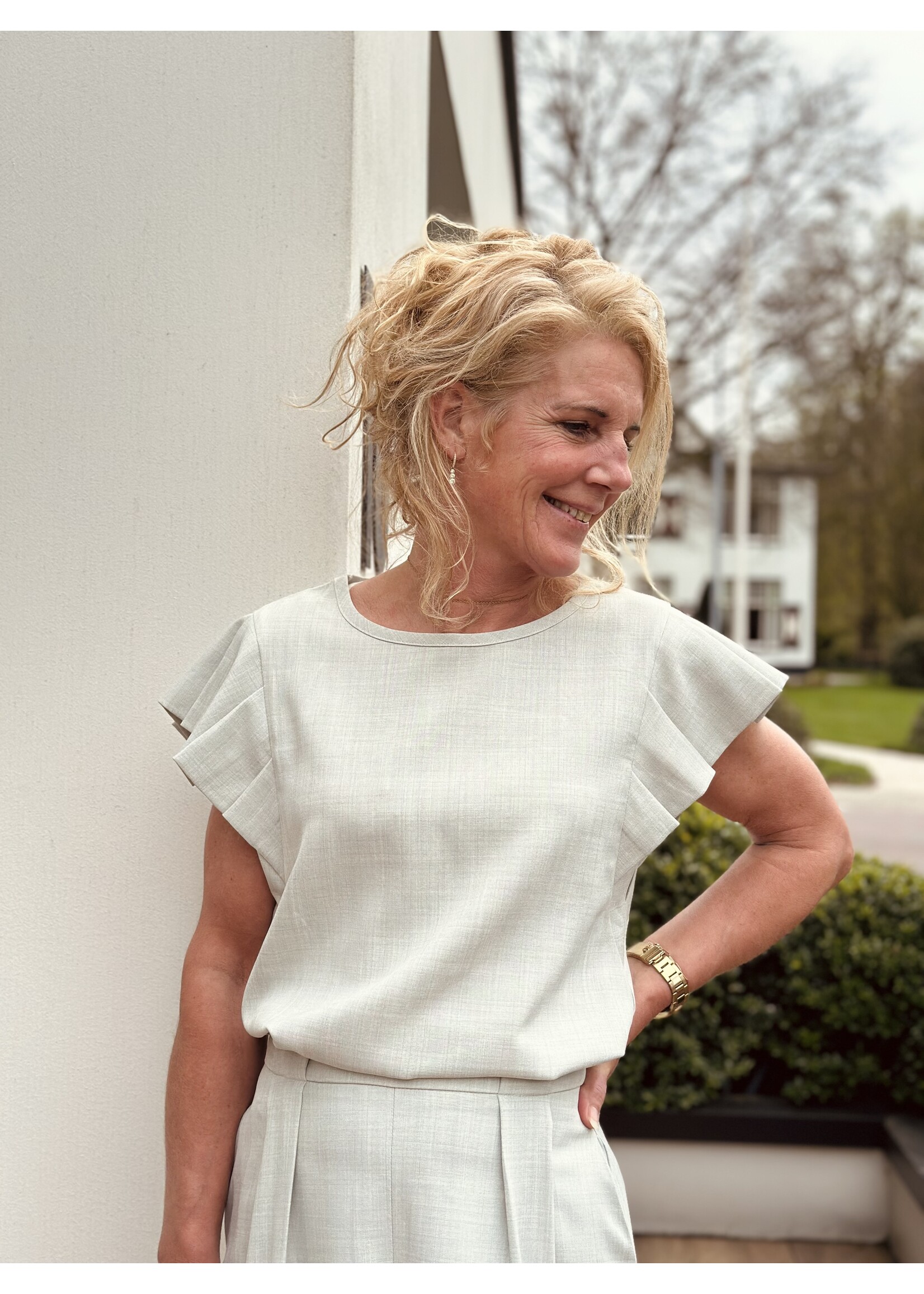 Terah top light green