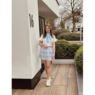 Nadina skirt light blue