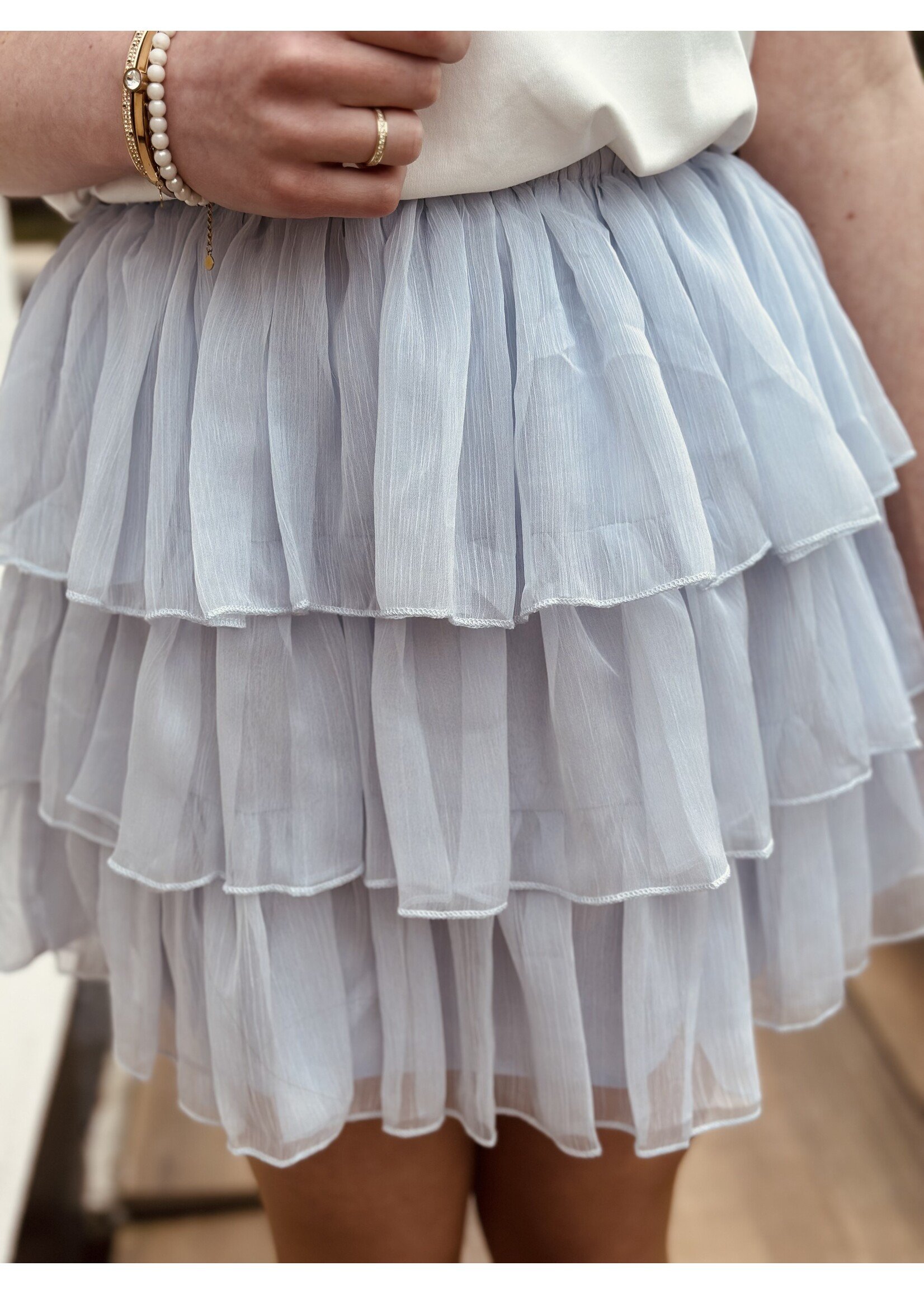 Nadina skirt light blue
