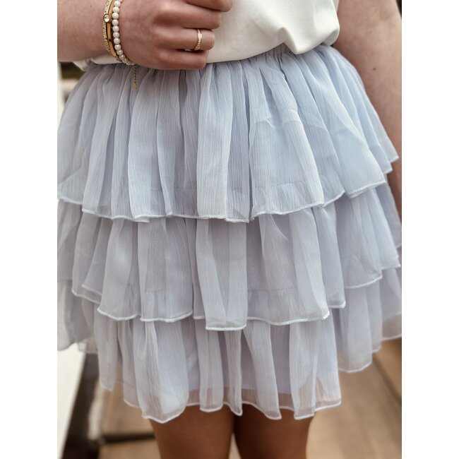 Nadina skirt light blue