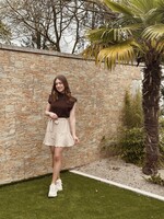 Jannemay skirt beige