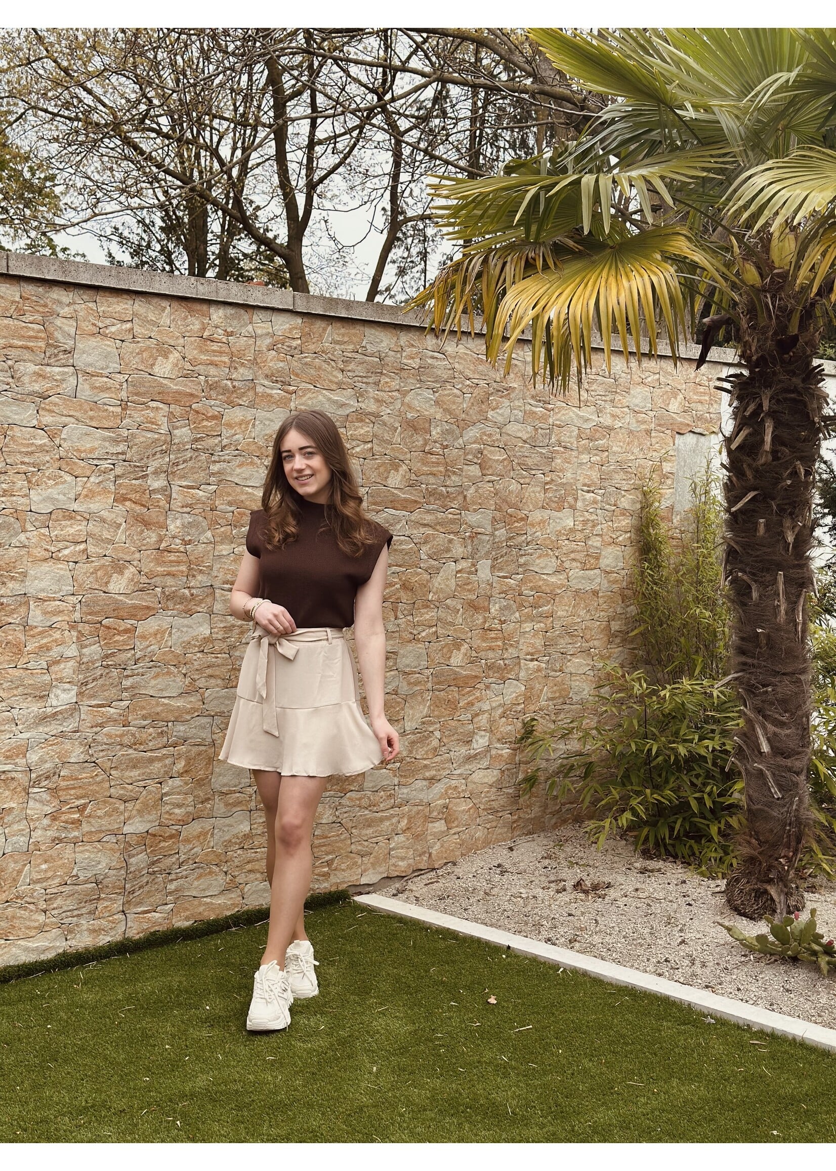 Jannemay skirt beige