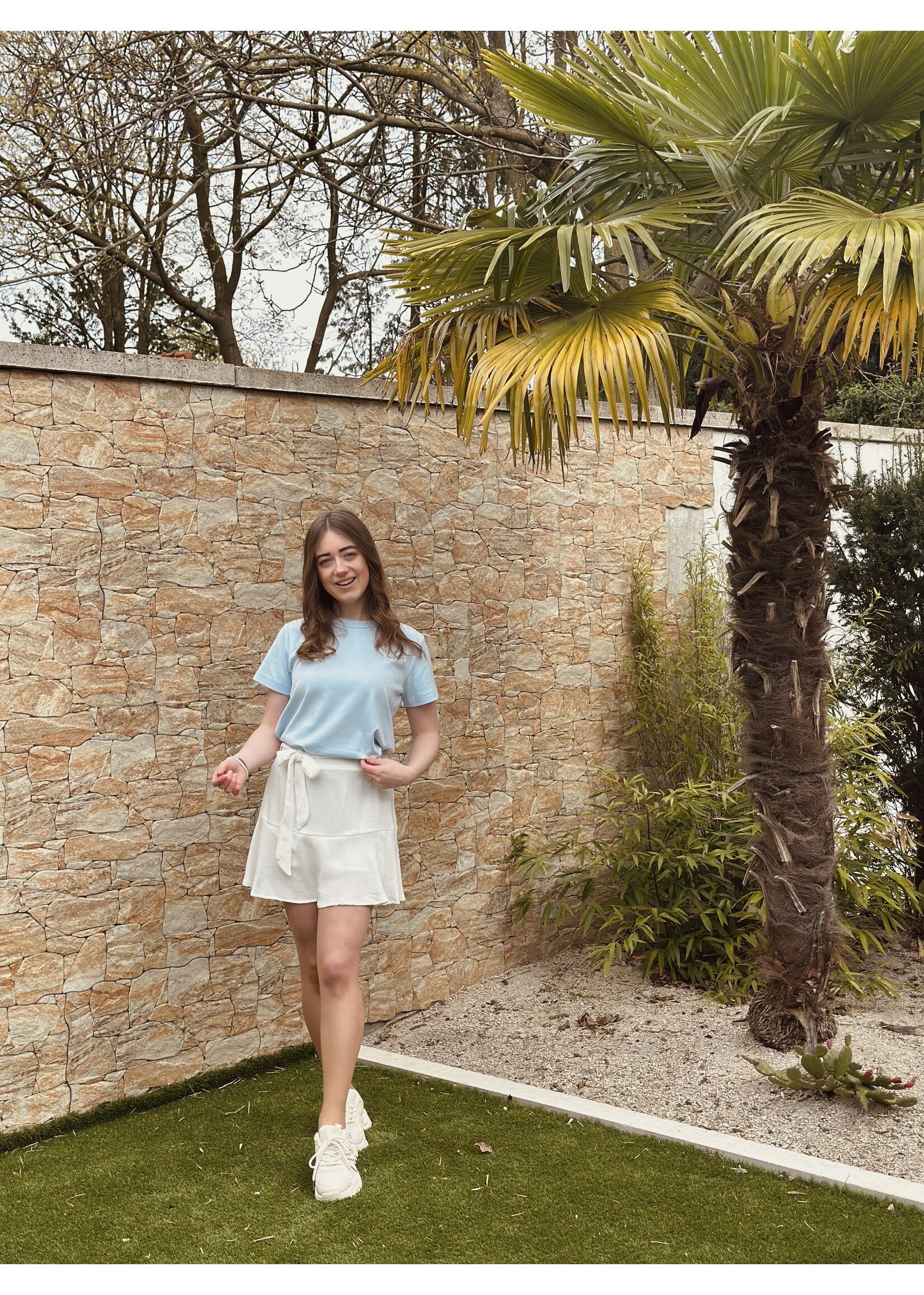 Jannemay skirt white