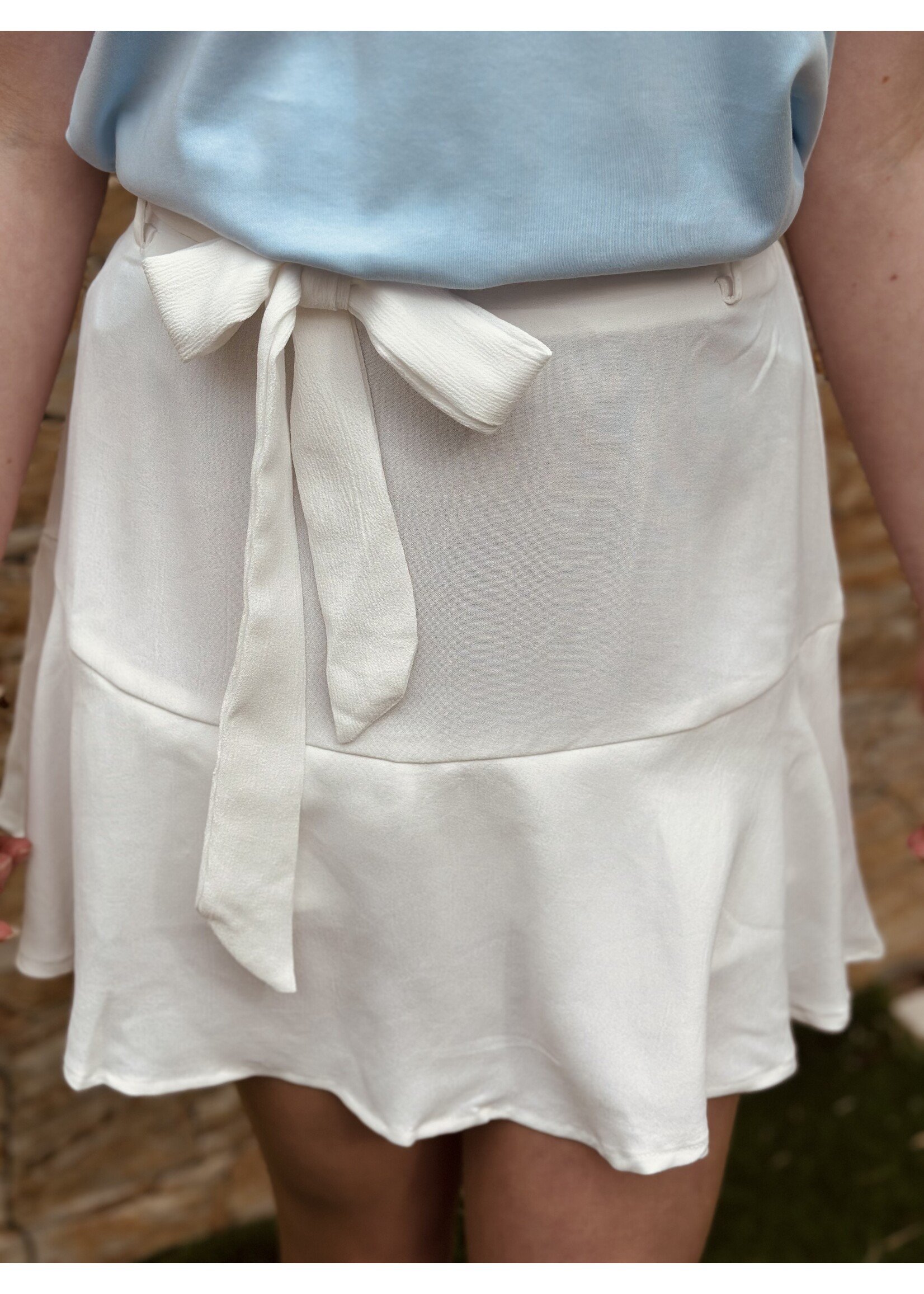 Jannemay skirt white