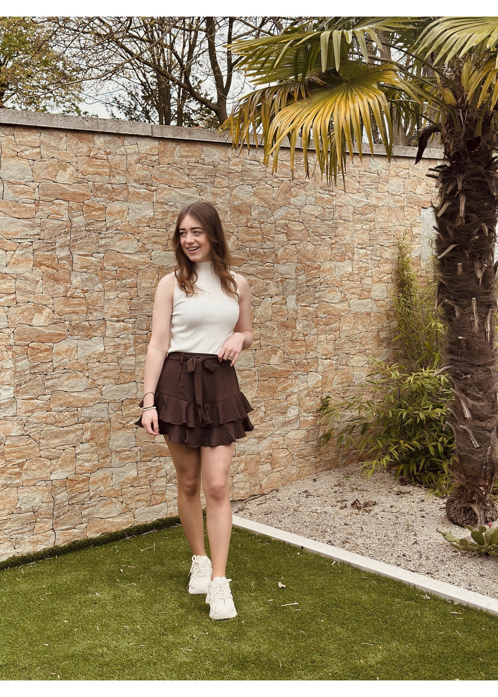 Jannemarie skirt brown