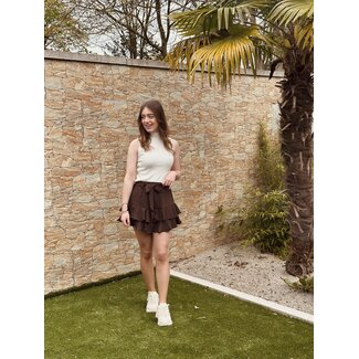 Jannemarie skirt brown