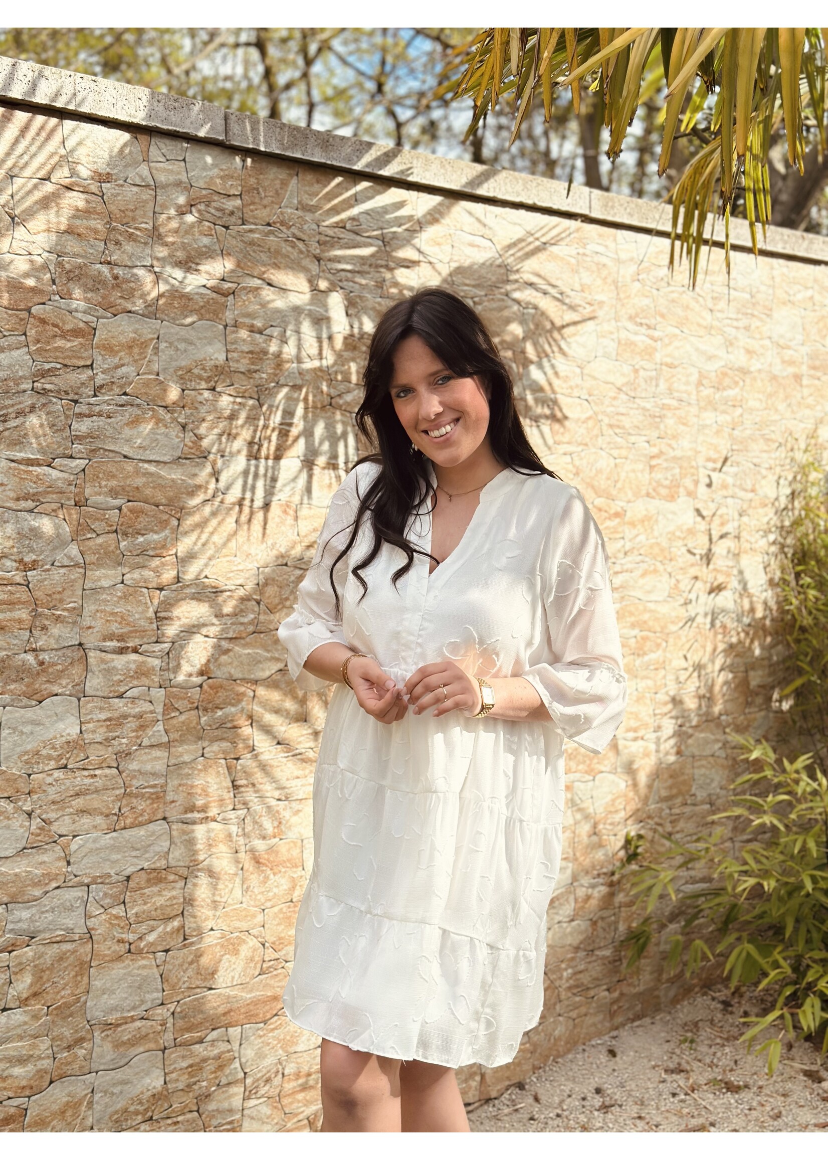 Lofty Manner Lofty Manner Saphina dress white