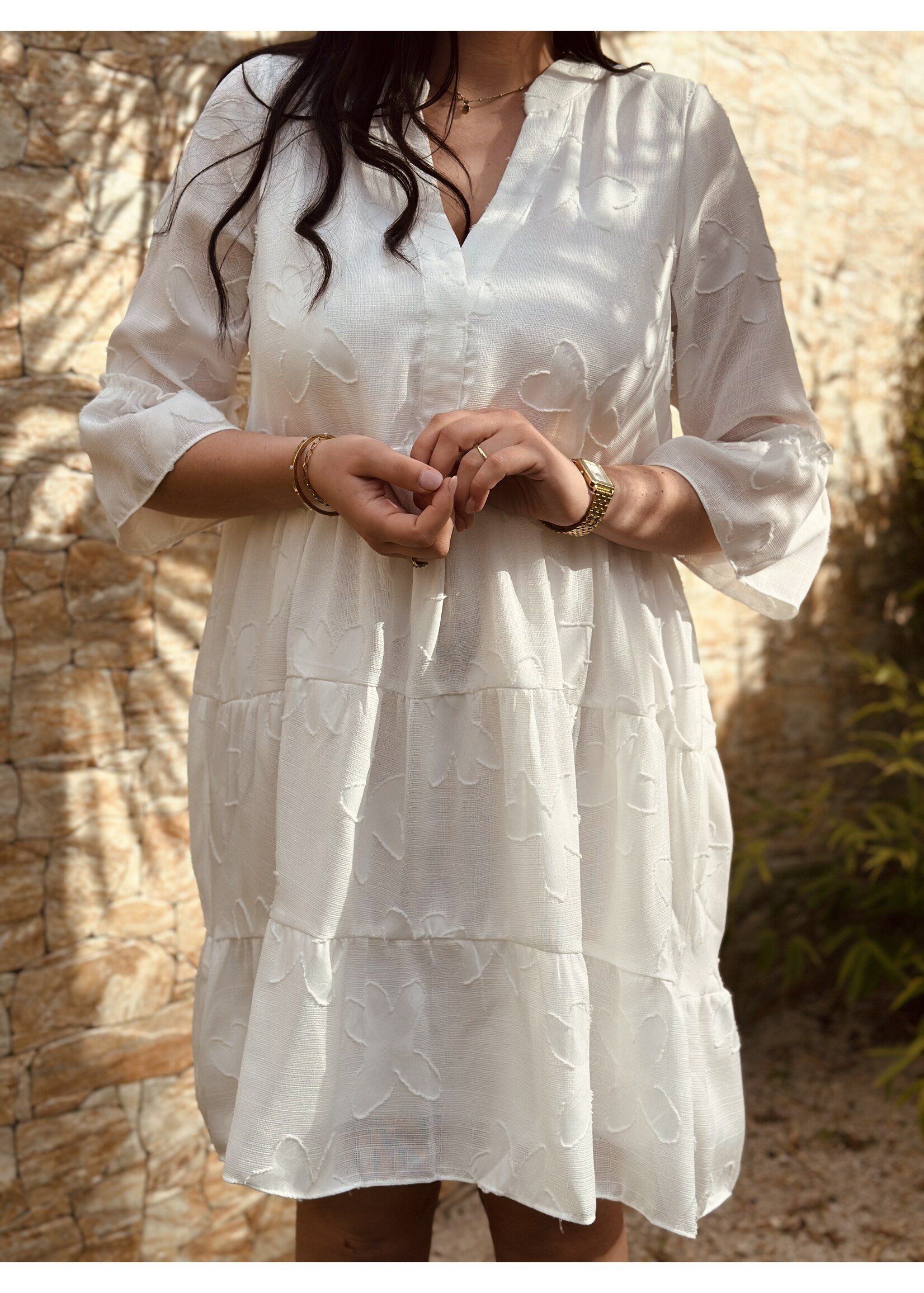Lofty Manner Lofty Manner Saphina dress white