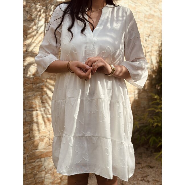 Lofty Manner Lofty Manner Saphina dress white