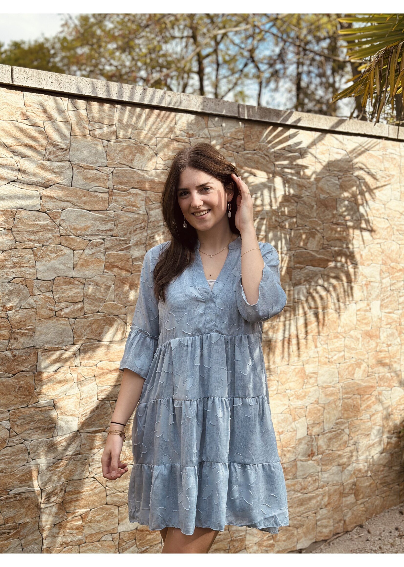 Lofty Manner Lofty Manner Saphina dress light blue