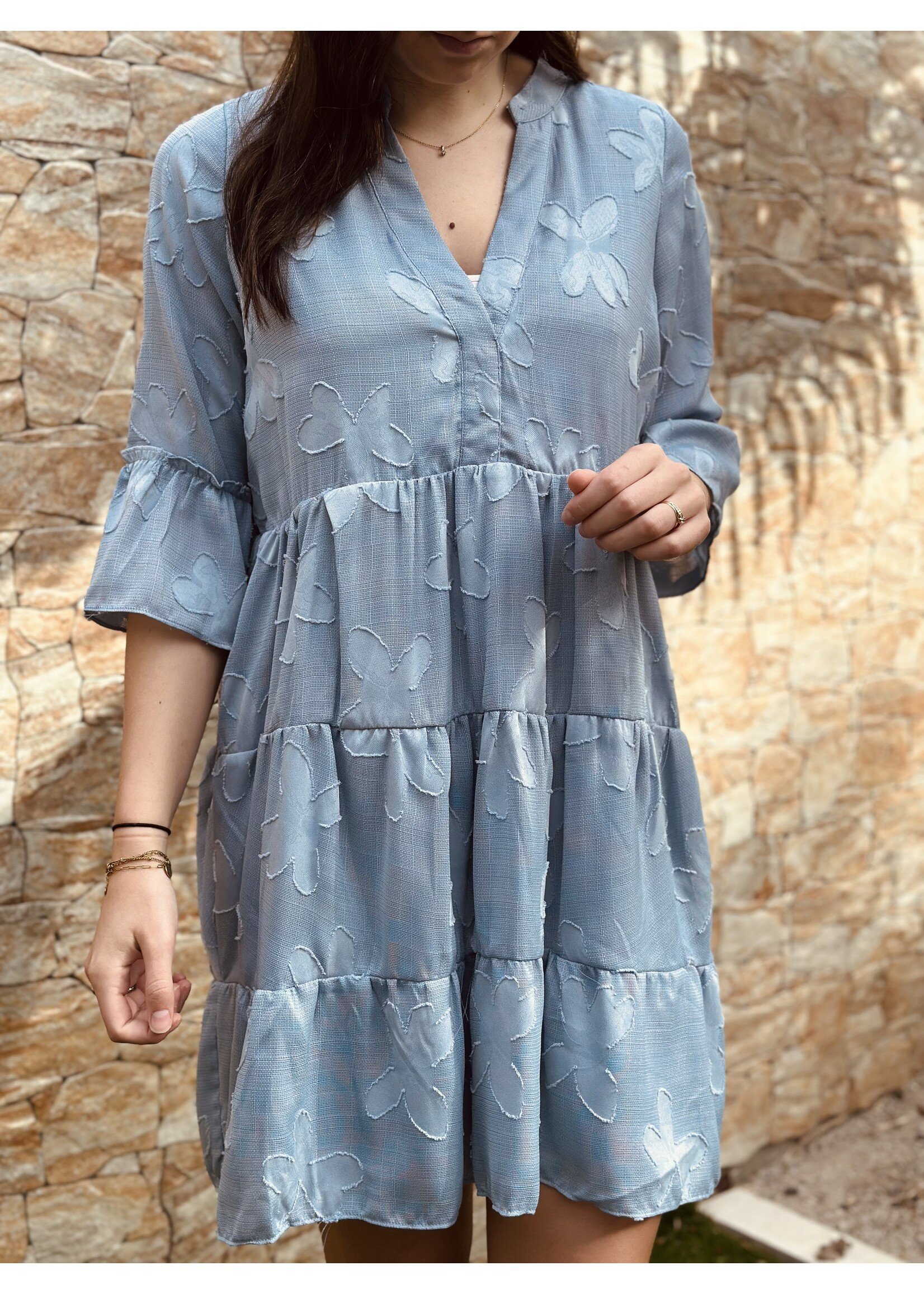 Lofty Manner Lofty Manner Saphina dress light blue