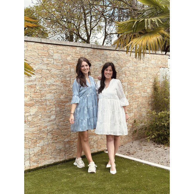 Lofty Manner Lofty Manner Saphina dress light blue