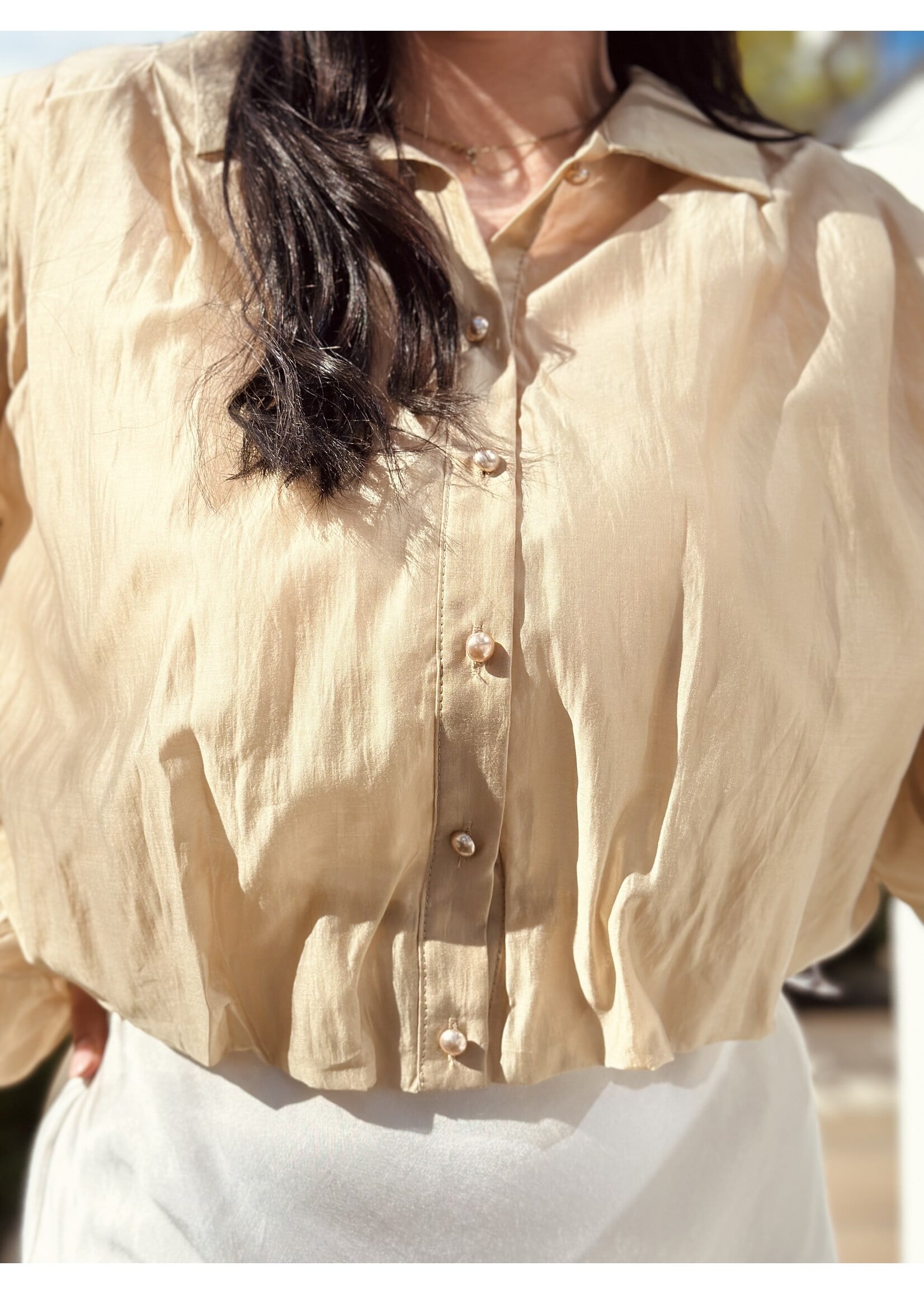 Berlina blouse taupe