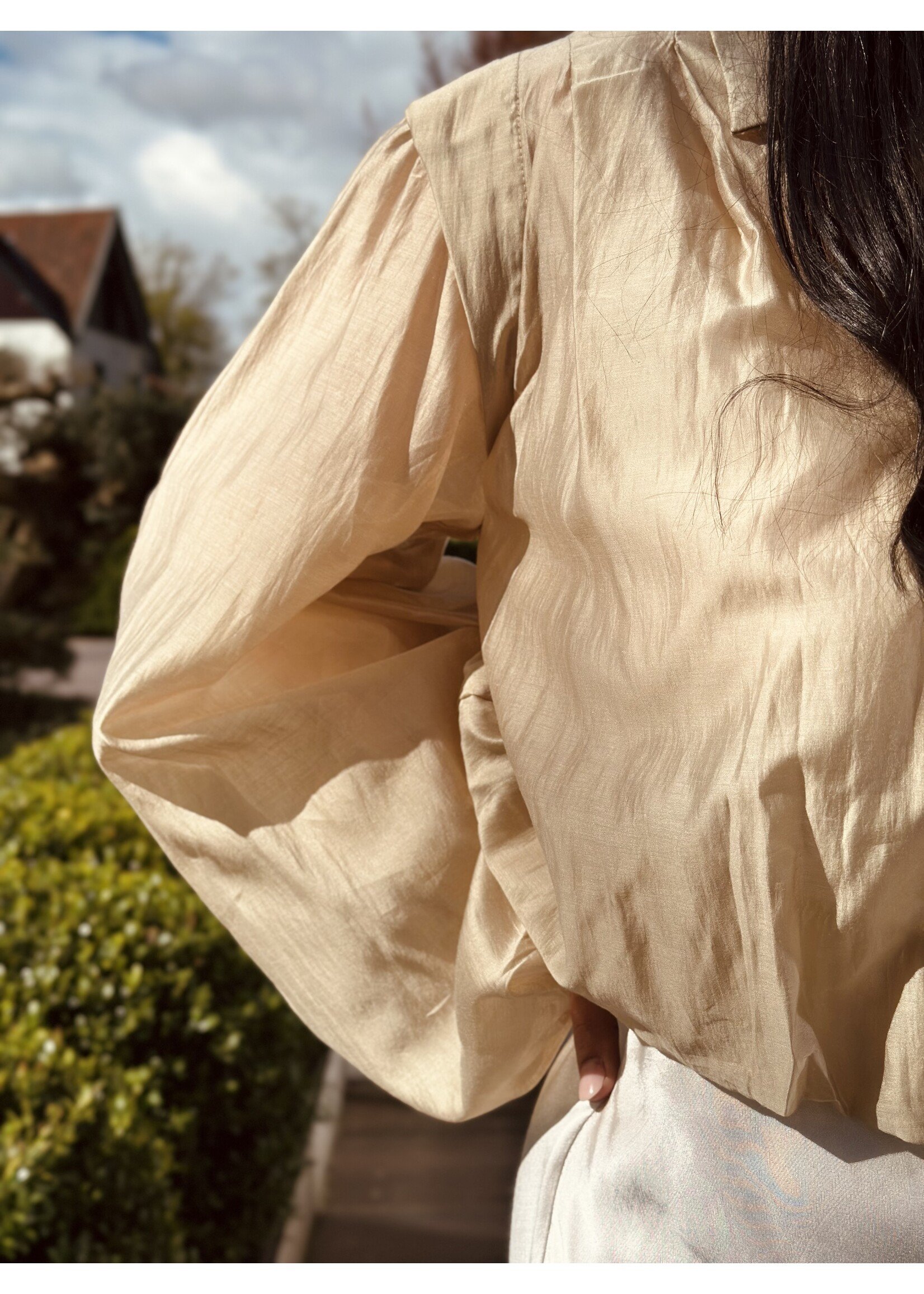 Berlina blouse taupe