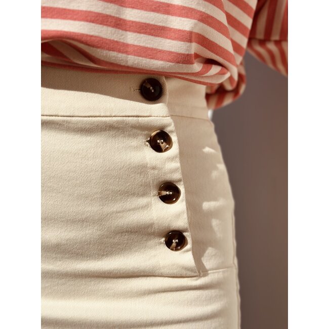 Lizelot denim skirt beige