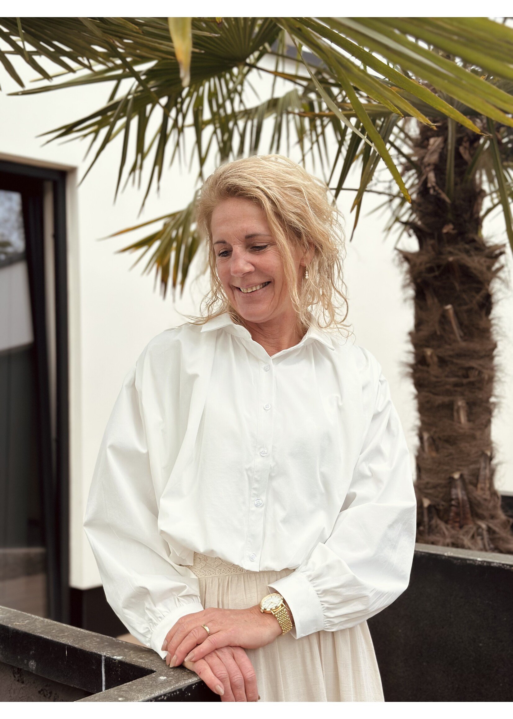 Madelene blouse white