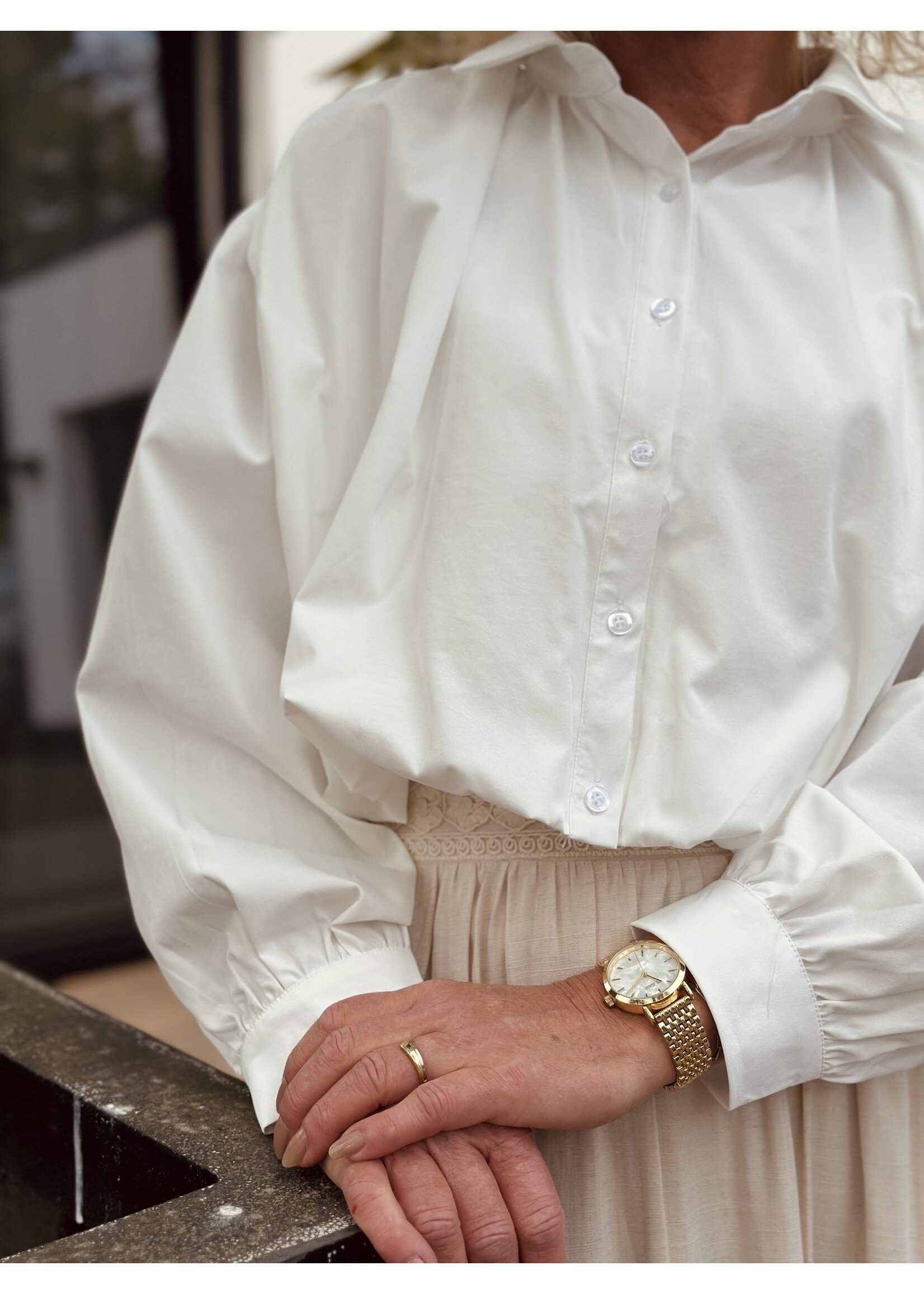 Madelene blouse white