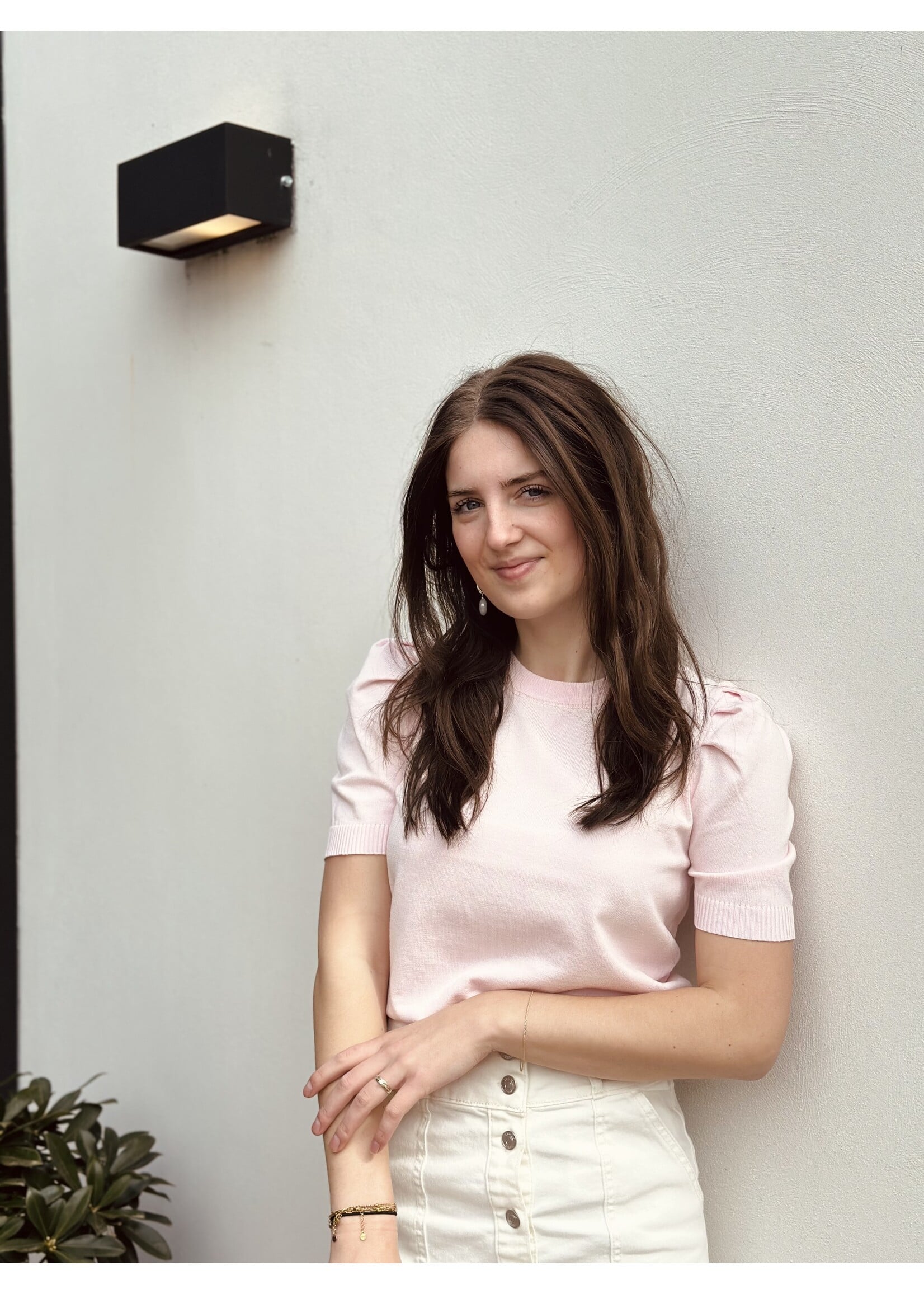 Kailyn top light pink