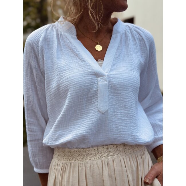 Irene blouse white