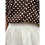 Jente long skirt white
