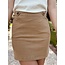 Jenneke skirt denim camel