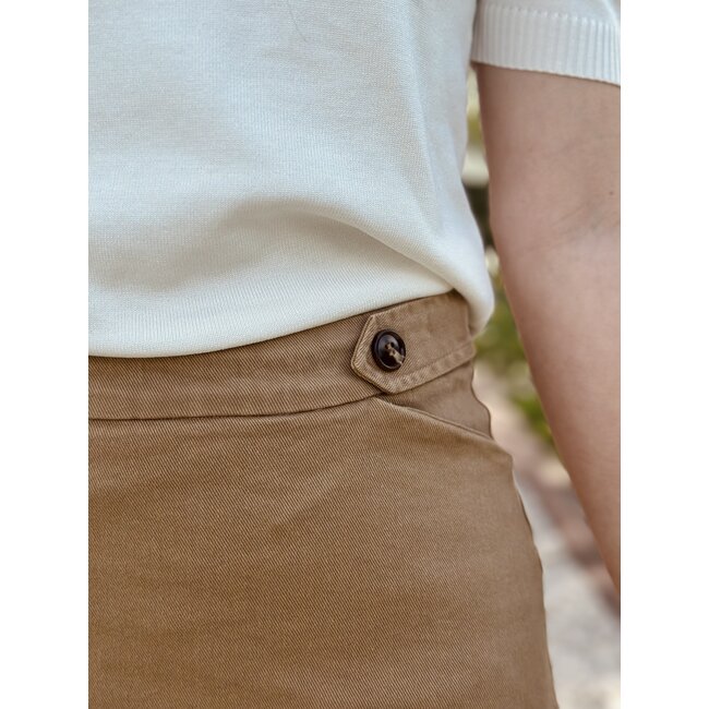Jenneke skirt denim camel