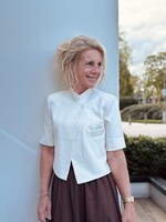 Leyana short blazer beige
