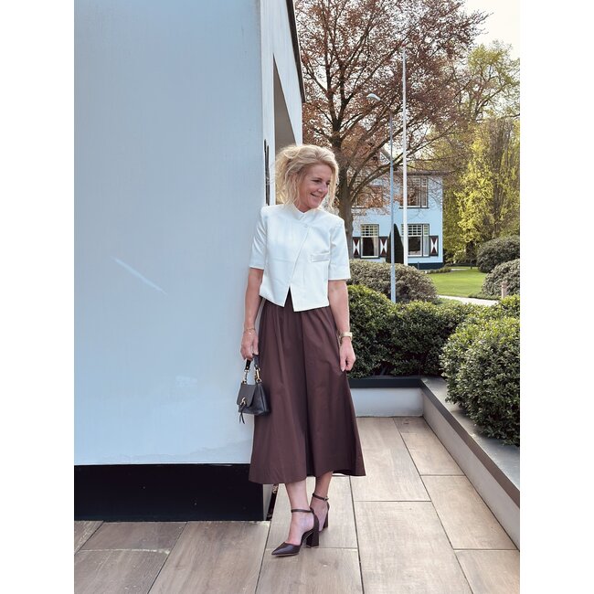 Leyana short blazer beige