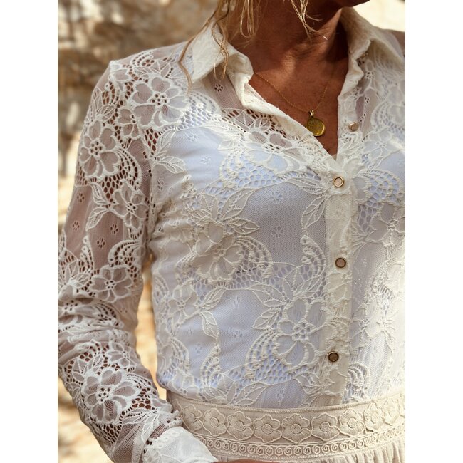 Elvira Elvira Marell blouse offwhite